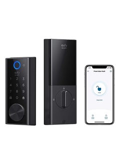 eufy S230 Fingerprint Smart Door Lock Touch and Wifi Bluetooth Keyless Entry IP65 Black  - Image 1
