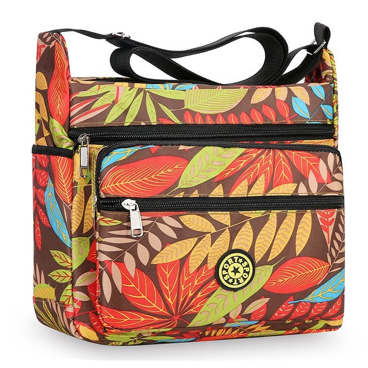 Large Capacity Fashion Commuter Crossbody Bag Business Travel Simple Textuality Shoulder Bag Multi-Layer Storage Men'S Briefcase - Image 1