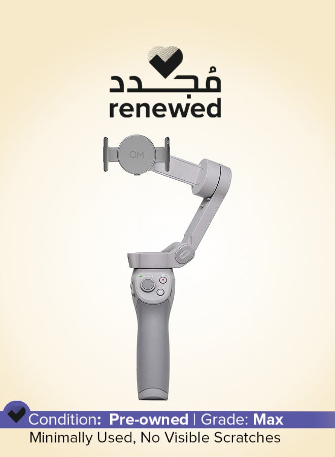 dji Renewed - OM 4 3 Axis Smartphone Gimbal Stabilizer - Image 1