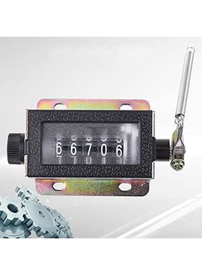 Mechanical 5 Digit Hand Tally Counter Manual Resettable Stroke Counter - Image 1