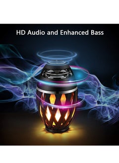 ProOne ProOne PSB4506 Flame Light Speaker Portable Outdoor Indoor LED Torch For Festive Occasions Wireless Audio Device Black  - Image 4