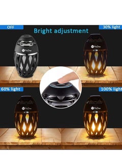 ProOne ProOne PSB4506 Flame Light Speaker Portable Outdoor Indoor LED Torch For Festive Occasions Wireless Audio Device Black  - Image 5