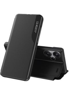 General Case Compatible with Redmi Note 13 Pro Plus, Redmi Note 13 Pro+ Case Clear View Leather with Kickstand Magnetic Flip Phone Case Women Men Shockproof Protective Cover  - Image 1