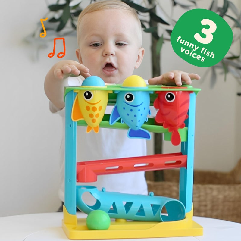 Move2Play, Feed The Fish | Interactive Baby & Toddler Toy | 1, 2+ Year Old Gift & Birthday Present | Boys & Girls Babies Ages 6, 7, 8, 9, 10, 12, 18, 24+ Months Old - Image 4