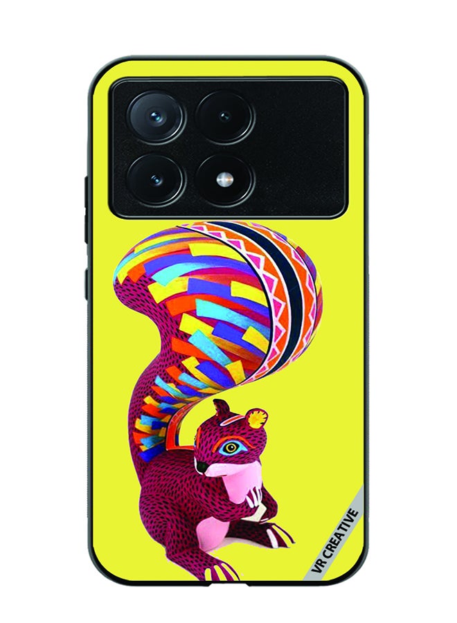 VR CREATIVE Protective Case Cover For Xiaomi Poco X6 Pro Squirrel Design Multicolour - Image 1
