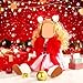 UPINS Christmas 18 Inches Doll Clothes and Accessories Winter Doll Outfits Set Christmas Deer Costume Includes Tutu Dress TShirt Shoes Hairpin Socks for 18 Inch Doll Girls Gifts - Image 4