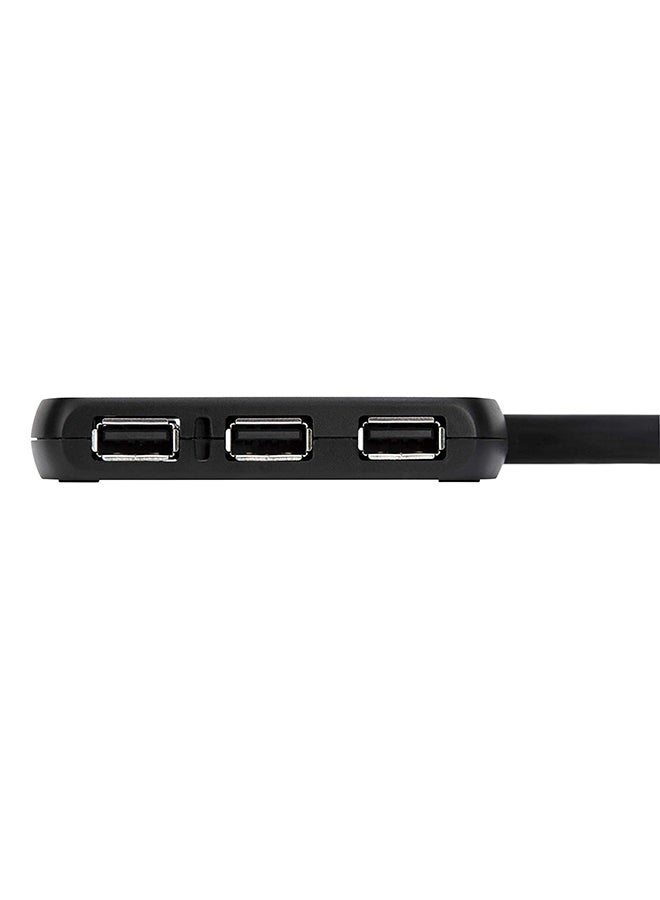 targus 4-Port 2.0 USB Hub Black - Image 3