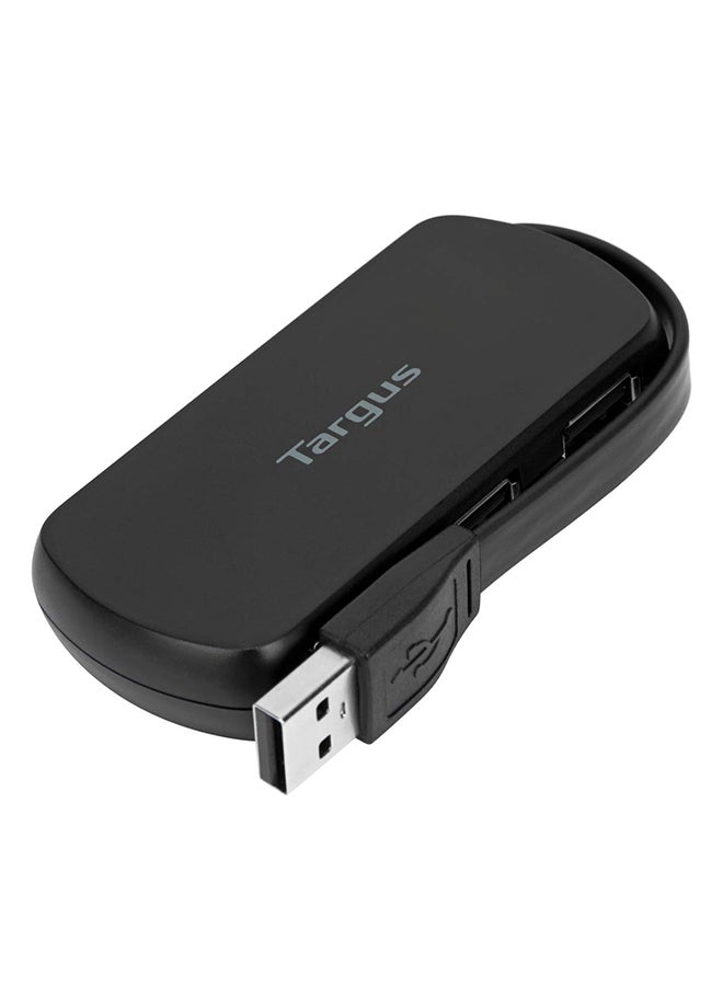 targus 4-Port 2.0 USB Hub Black - Image 5
