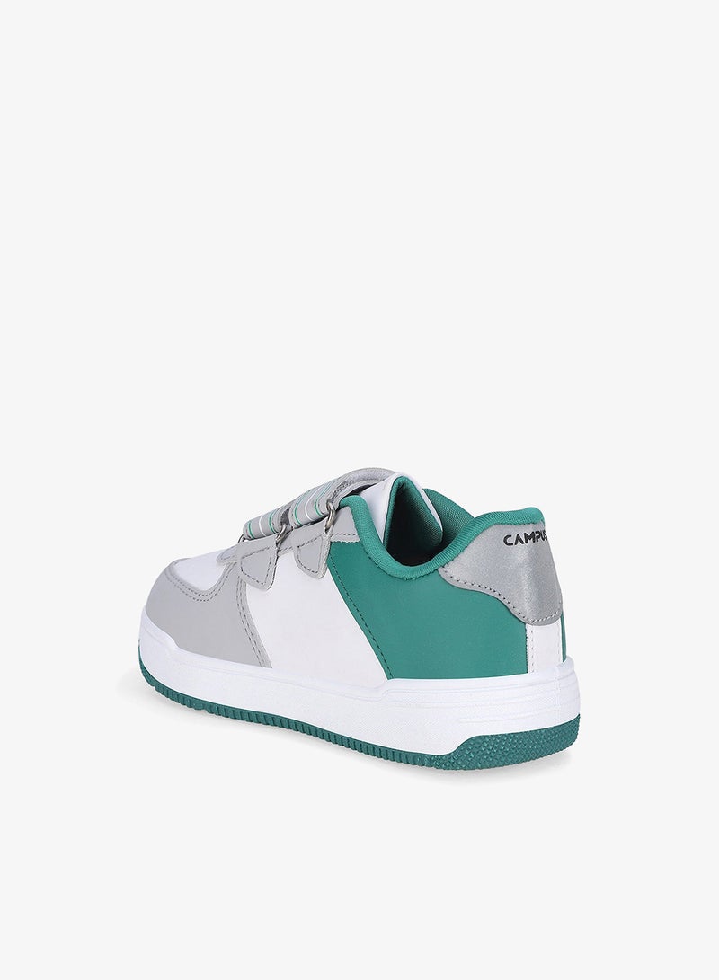 CAMPUS Kid's White Low Top Sneakers – Cool Urban Design Shoes with Memory Foam for All-Day Comfort - Image 4