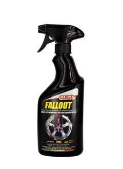 MAFRA Fall Out Remover Fast Chemical Decontamination Wheel Cleaner Spray Eliminates Ferrous Residues from Car Bodywork and Alloy Wheels Size 500 ml  - Image 1