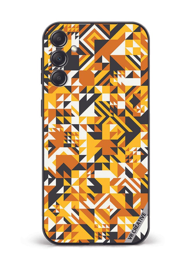 VR CREATIVE Protective Case Cover For Samsung Galaxy M14 Geometrical Design Multicolour - Image 1