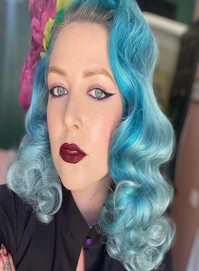 Overtone Daily Color Depositing Conditioner for All Hair: 8oz Temporary Coloring Conditioner with Shea Butter & Coconut Oil, Refresh Color & Prevent Fading, Vegan & Cruelty-Free, Vibrant Teal - Image 4