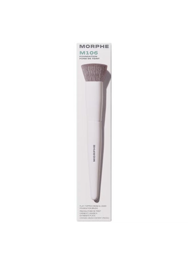 Morphe M106 Flat-Topped Foundation Brush - Image 1