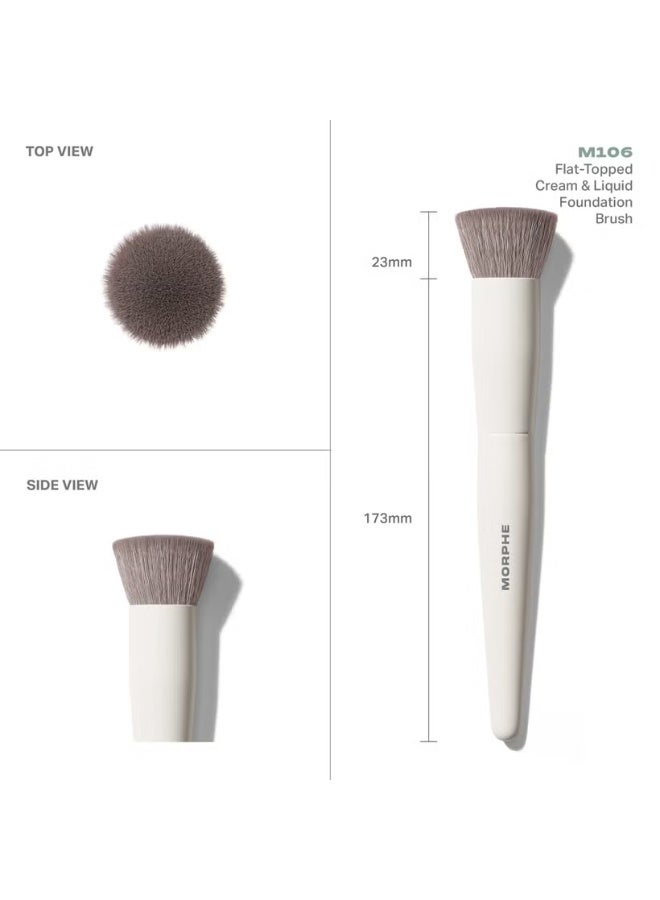 Morphe M106 Flat-Topped Foundation Brush - Image 4