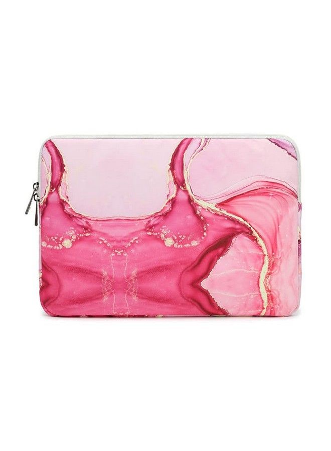 canvaslife Pink Marble Pattern 13 Inch Canvas Laptop Sleeve With Pocket 13 Inch 13.3 Inch Laptop 13 Case13 Sleeve - Image 5