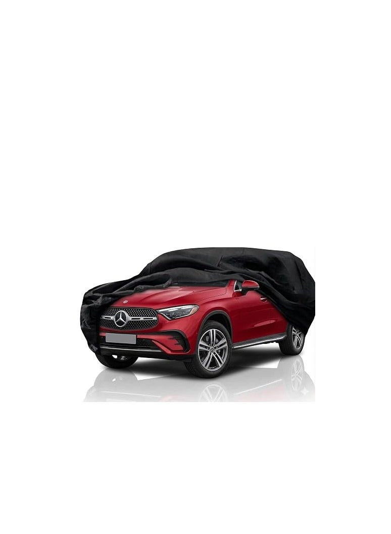 TORONTO Waterproof Car Covers Replace for 2016-2026 Mercedes Benz GLC 300 350e, 6 Layers All Weather Car Cover with Zipper Door & Windproof Bands for Snow Rain Dust Hail Protection (GLC) - Image 1