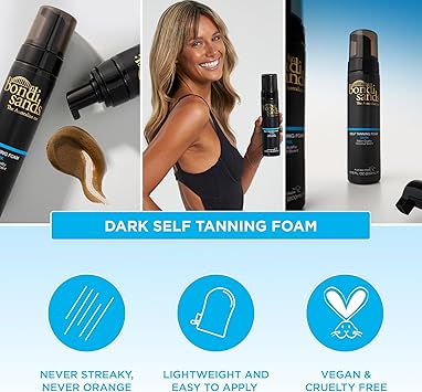 Bondi Sands 200ml Self Fake Tanning Foam Dark - Image 5