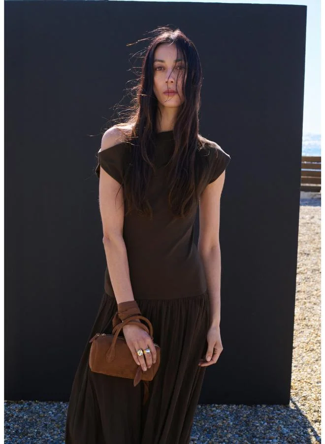 MANGO  Asymmetrical flared dress for Women | Best Price UAE