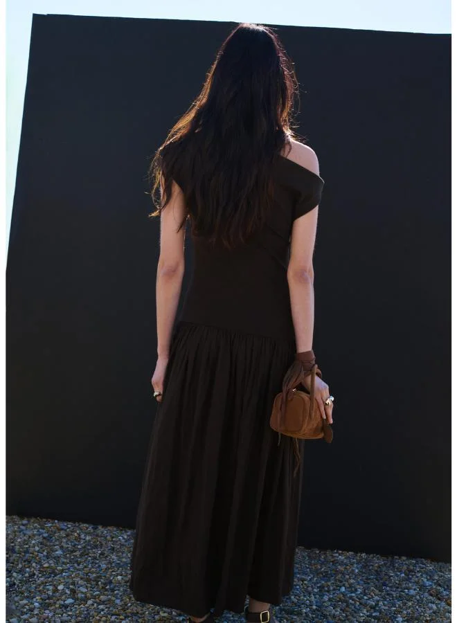 MANGO  Asymmetrical flared dress for Women | Best Price UAE