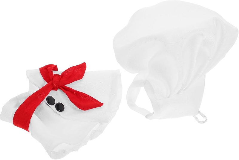 Funny Dog Chef Costume with Kitchen Hat, Puppy Cook Outfit for Parties, Comfortable Uniform Accessories, Small Size - Image 1