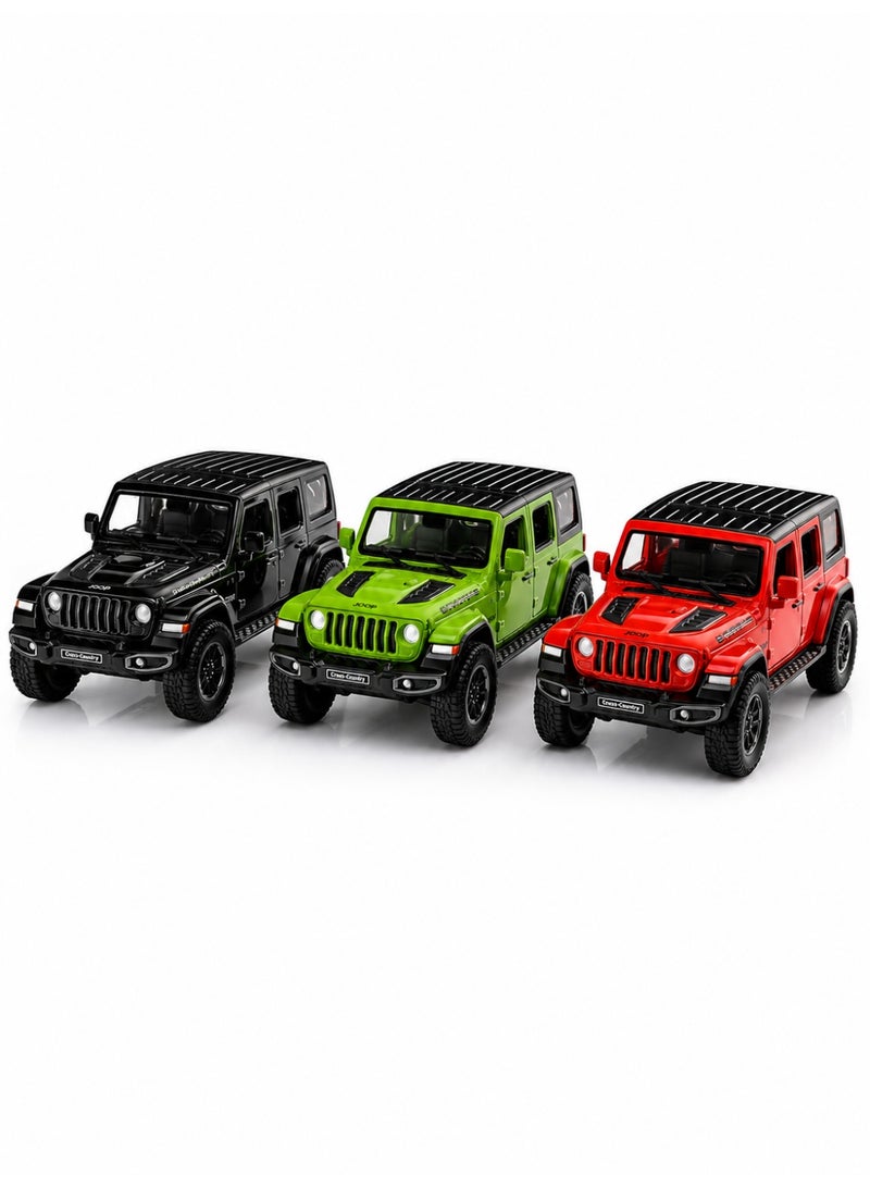 STORE 7 15-Inch Diecast SUV Toy Car for Kids – Premium Metal Off-Road Vehicle Model with Opening Doors, Realistic Large Collectible Car Toy for Children & Car Enthusiasts - Image 2