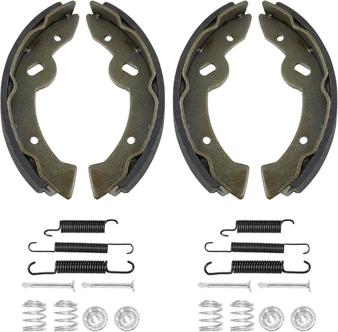 Ezgo Brake Shoes & Spring Kit Assembly For E-Z-Go Medalist/Txt 1997 Up & Yamaha G2-G22