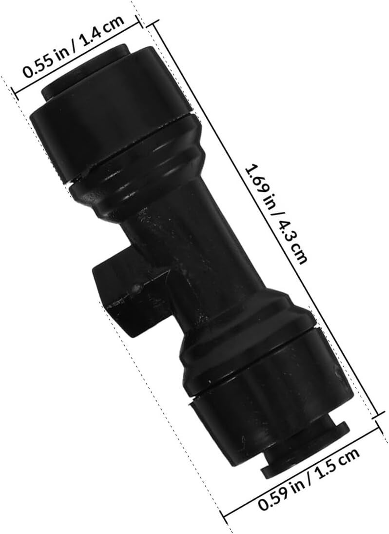 Toyvian 10pcs Low Pressure Misting Nozzle Connectors for Garden Hose 8mm Plastic Spray Cooling System Outdoor Irrigation Micro Sprayers Patio Watering Equipment - Image 2
