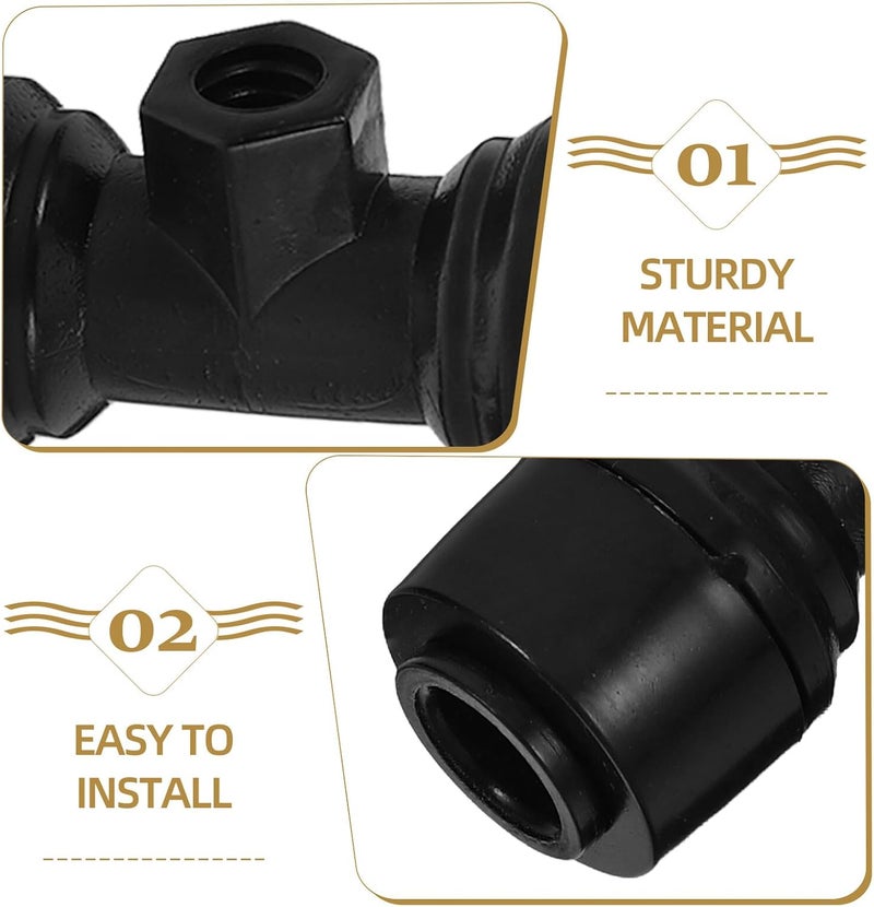 Toyvian 10pcs Low Pressure Misting Nozzle Connectors for Garden Hose 8mm Plastic Spray Cooling System Outdoor Irrigation Micro Sprayers Patio Watering Equipment - Image 3