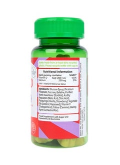H&B Holland And Barrett Healthy Kids Vitamin D3 + Calcium 30 Gummies  - Image 2