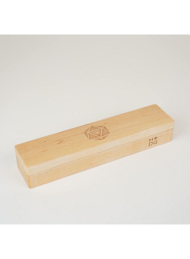 Metallic Dice Games Dice Games Premium Wood Dice Vault: Maple Role Playing Game Dice Accessories For Dungeons And Dragons - Image 4