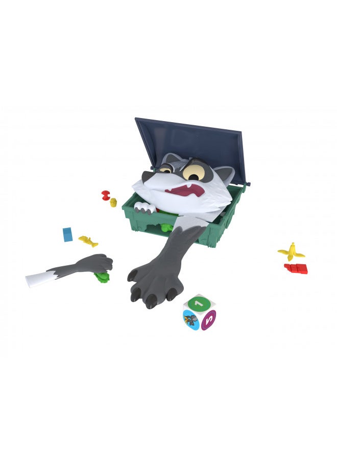 Goliath Dumpster Diver Game - Take Raccoon's Snacks Before His Paw Jumps Out to Defend His Goodies - No Reading Required - Ages 4 and Up, 2-4 Players