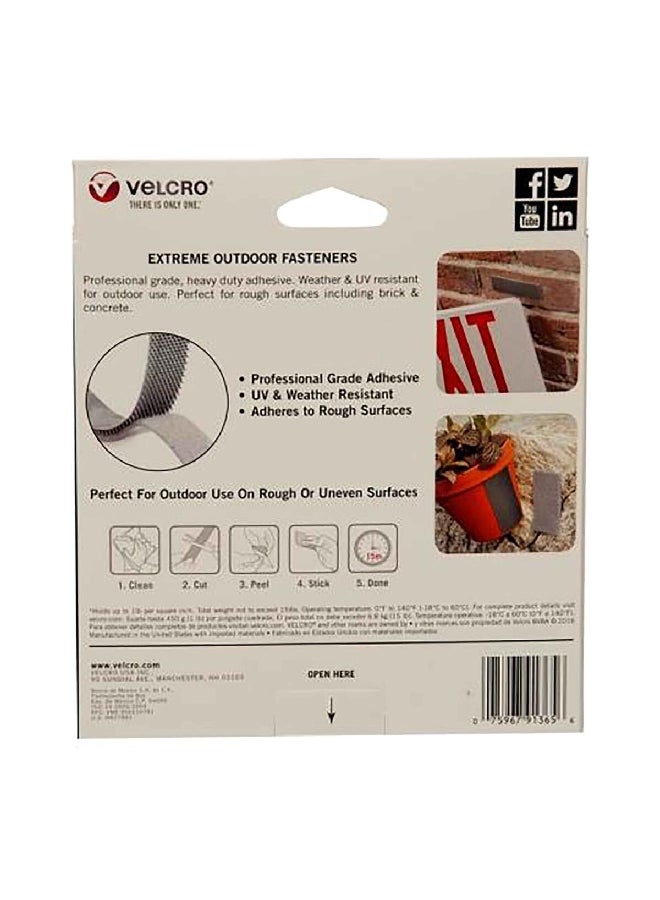 Velcro Rough Surafaces Extreme Outdoor Strips 10 ft x 1 Inch 91365 - Image 3