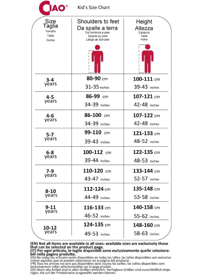 Ciao زي ديزني سنو وايت 3-4 سنوات | فستان أميرة فاخر للأطفال | فستان بيانكانيف من مجموعة أميرات ديزني - Image 5