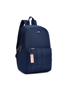 Genie Genie Nightsky 22L Navy Blue Backpack for Women & Girls with 15.6" Laptop Compartment | College Bag for Women & Girls| 4 Zips with Secret Pocket | Water Resistant | Laptop Backpack for Women  - Image 1