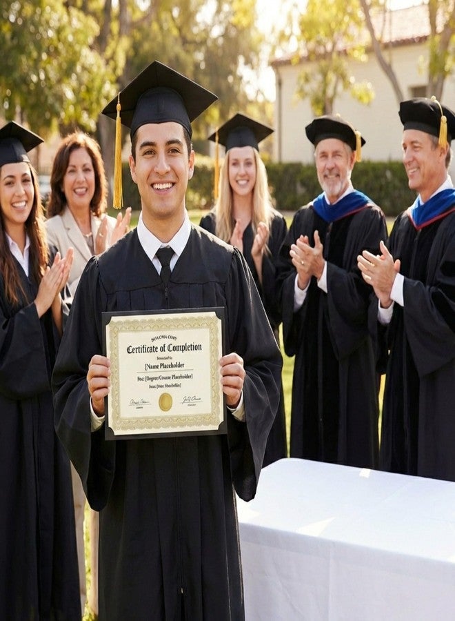 بيبر دايركت شهادات ورق البرشمان التقليدية من PaperDirect، 100 ورقة من الورق الأبيض بوزن 28 رطلاً، مقاس 8.5 × 11 بوصة، بإطار معدني ملون، مثالية للجوائز والطلاب والموظفين والمتطوعين وإتمام الدورات التدريبية والشهادات. - Image 5