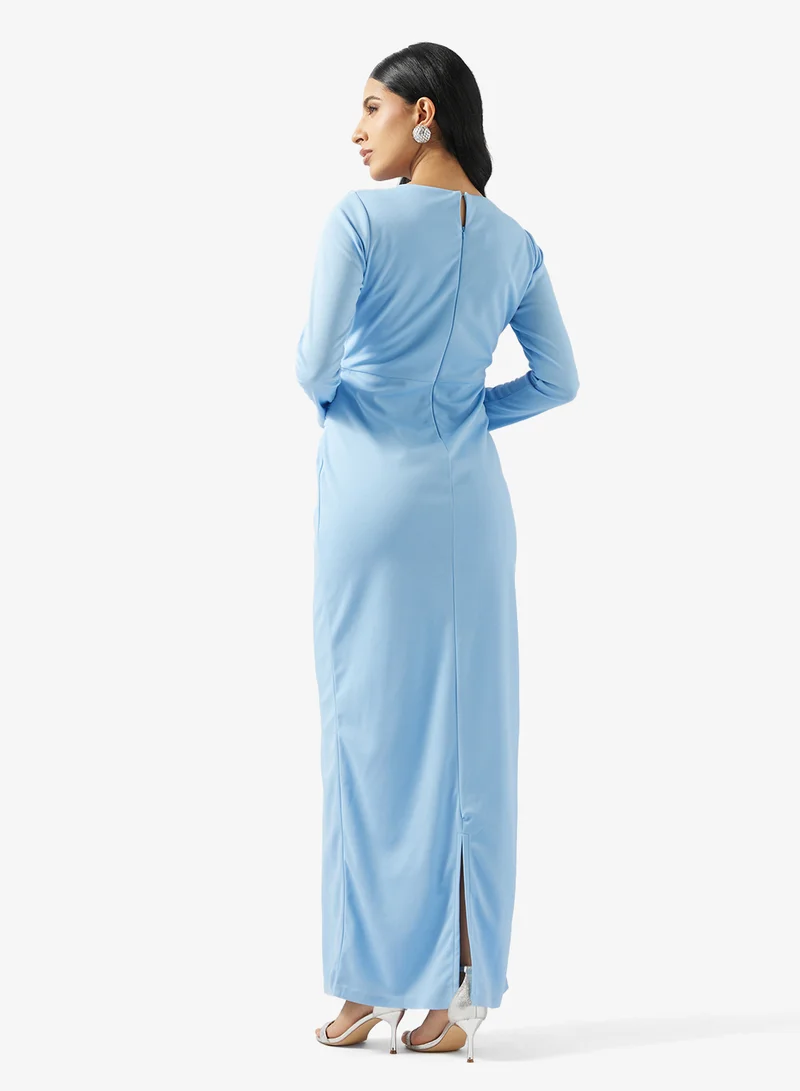 جولدن ابل فستان ماكسي مزخرف