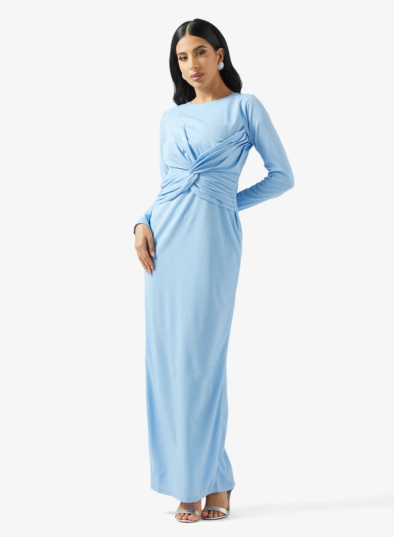 جولدن ابل فستان ماكسي مزخرف