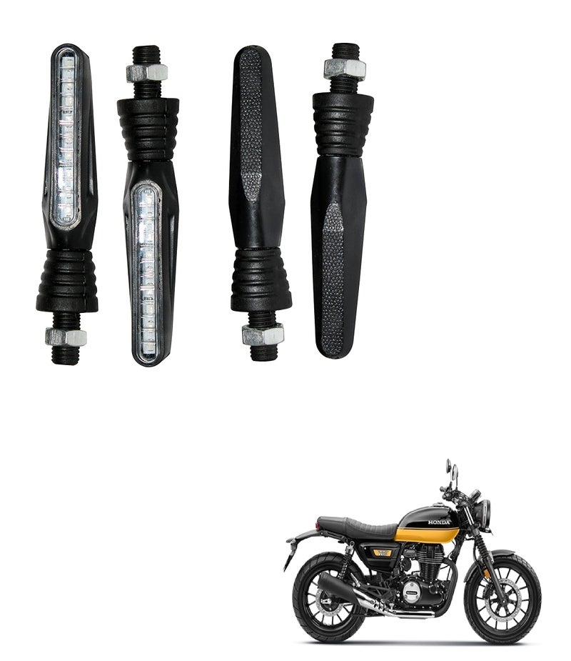 Asryd Pack of 4 Amber Bright SMD LED KTM Style Indicators For Honda CB350RS (4.Pcs Amber Color Indicator) - Image 5