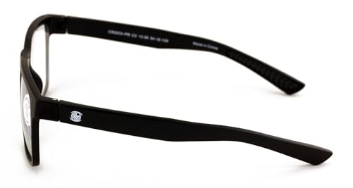 V.W.E. Men Progressive Reading Glasses No Line Clear on Top Bifocals Reader - Rectangular Matte Sport (Matte Black, 1.00, x) - Image 3