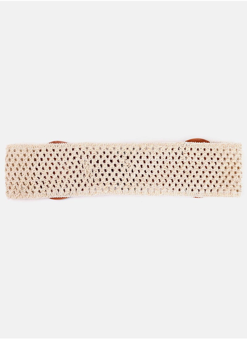 Haute Sauce Brown Textured Belt  - Image 5