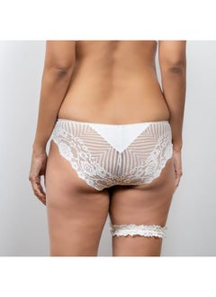 Aadaraya Aadaraya Lace Detail Bikini Briefs with Elasticated Waistband  - Image 2
