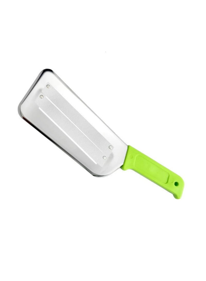 Spaceshoop Cabbage Shredder Kitchen Grater Slicer Stainless Steel Knife Fruit Chopper Grater for Kitchen Shredder for Cabbage Cutter - Red Cabbage Shredder for Cabbage Slaw Chopper Knife  - Image 1