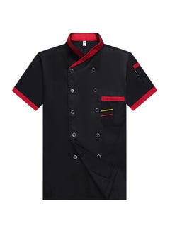 NIBEMINENT Restaurant Bakery Catering Work Wear Coat Women Kitchen Cook Clothing   Mens Chef Jacket Short Long Sleeve Chef Coat  - Image 1