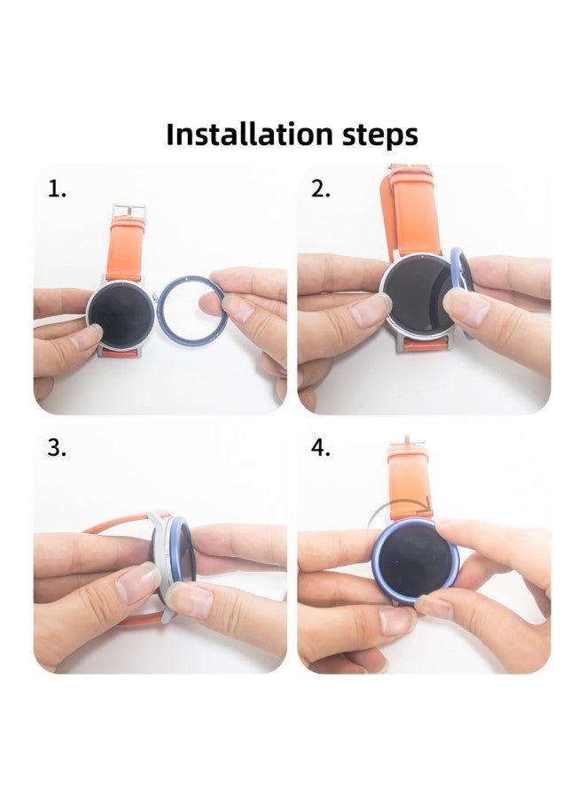 For Nothing CMF Watch Pro 2 Smart Watch Metal Case Arc Replacement Hard Shell-Color:Dark Gray-Specifications:W17 - Image 5