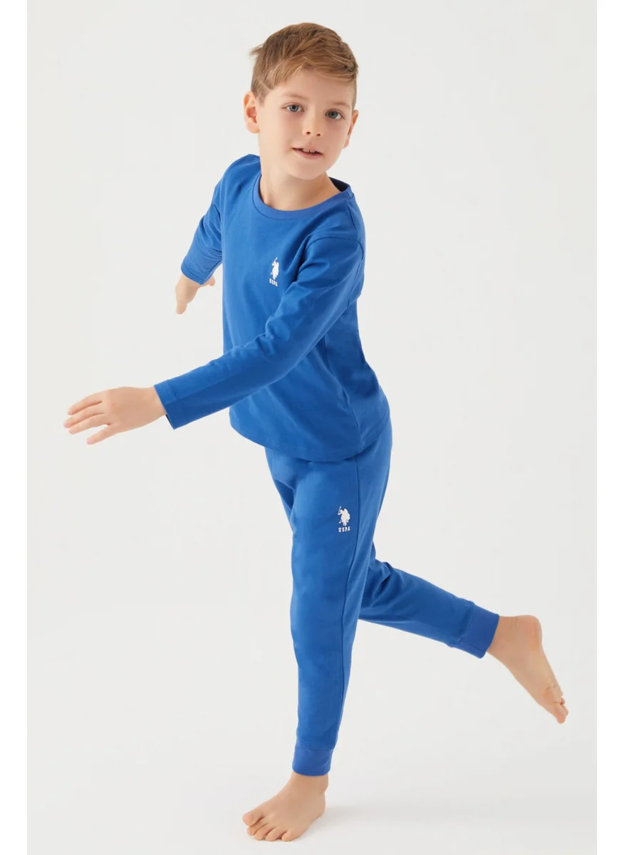 U.S. Polo Assn. Boys Two Piece Suit Saxe