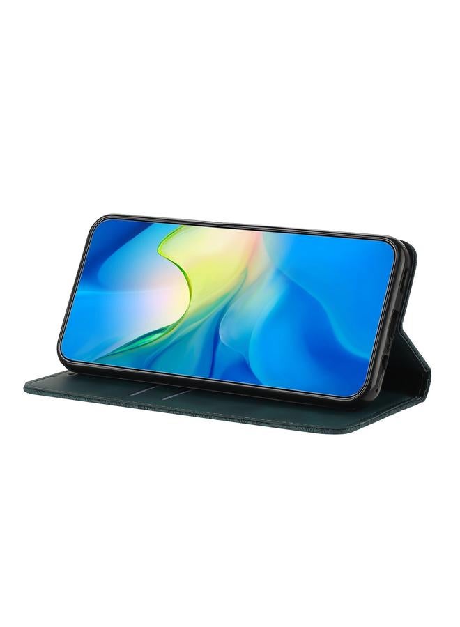 اس-توب جراب لهاتف Redmi Note 11 4G مصنوع من الجلد المنقوش العرقي الممتص - Image 4