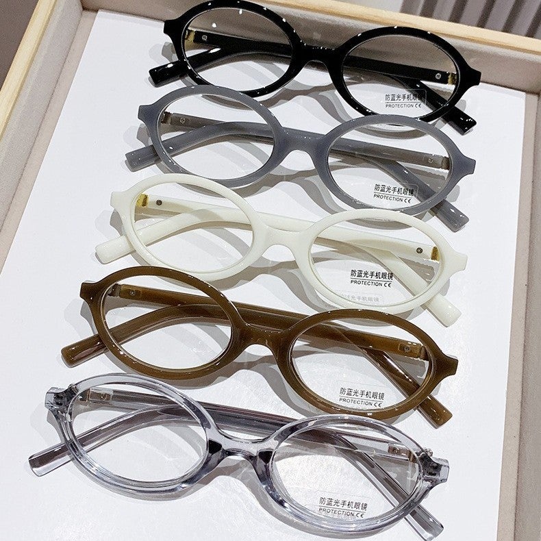 Internet Celebrity Tortoiseshell Popular Myopia Glasses Anti-Blue Light Pochromic Fashion Nerd Round Frame High-End Temperament Glasses - Image 5