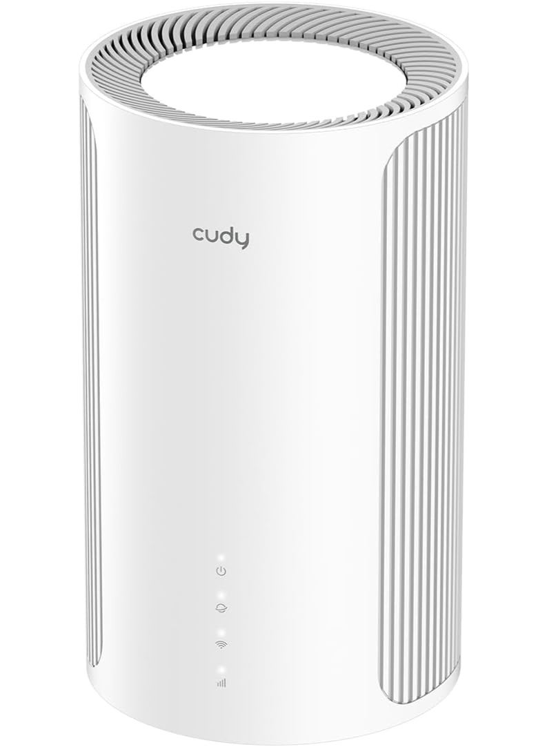 WiFi 7 BE11000 Tri-Band Whole Home Mesh Router System M11000, 10Gbps High-Speed Mesh WiFi, 4×2.5G Ports, MU-MIMO, Multi-VPN, Smart Home Coverage, Gaming & Streaming Router with Cudy App – 1 Pack
