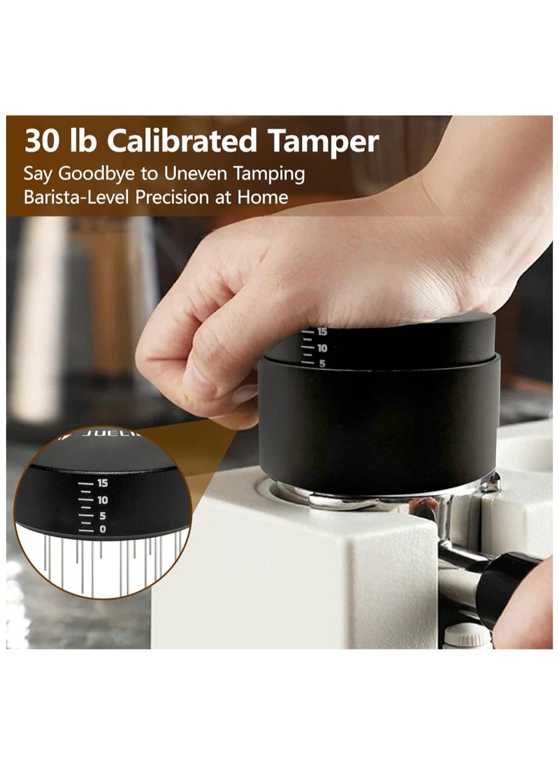 Ainawo 3-In-1 Coffee Distributor And Tamper With WDT Tool – Espresso Distribution Tool Set, Professional Espresso Accessories Kit, Fits 58mm Portafilters (58mm) - Image 4