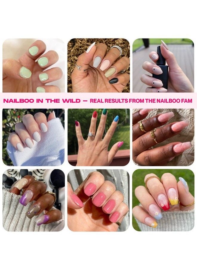 Nailboo - Nailboo Premium (Glowinthedark Blue) Seas The Day Nail Dip Powder Diy Nails Dip Powder Longlasting Dip Nails Nail Dip Strengthener No Uv Lamp Needed For Use With Nailboo Essential Liquids - Image 1